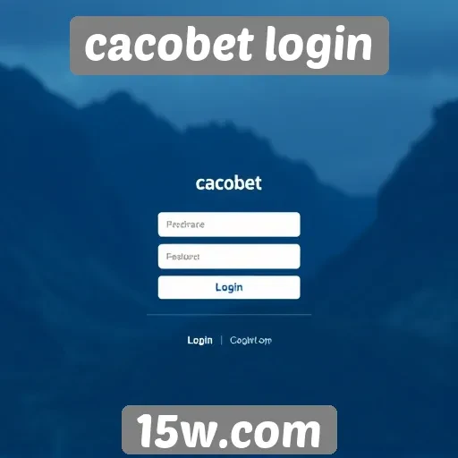 Logo da cacobet login