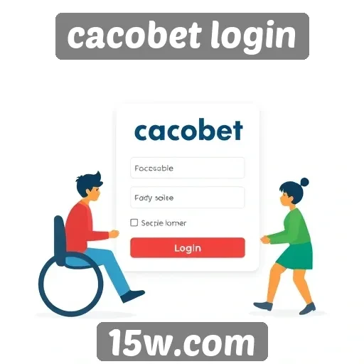 Acessibilidade do site cacobet login para usuários